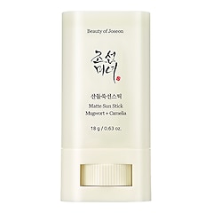 Matte Sun Stick: Mugwort + Camelia - Yağlı olmayan güneş koruması, BEAUTY OF JOSEON